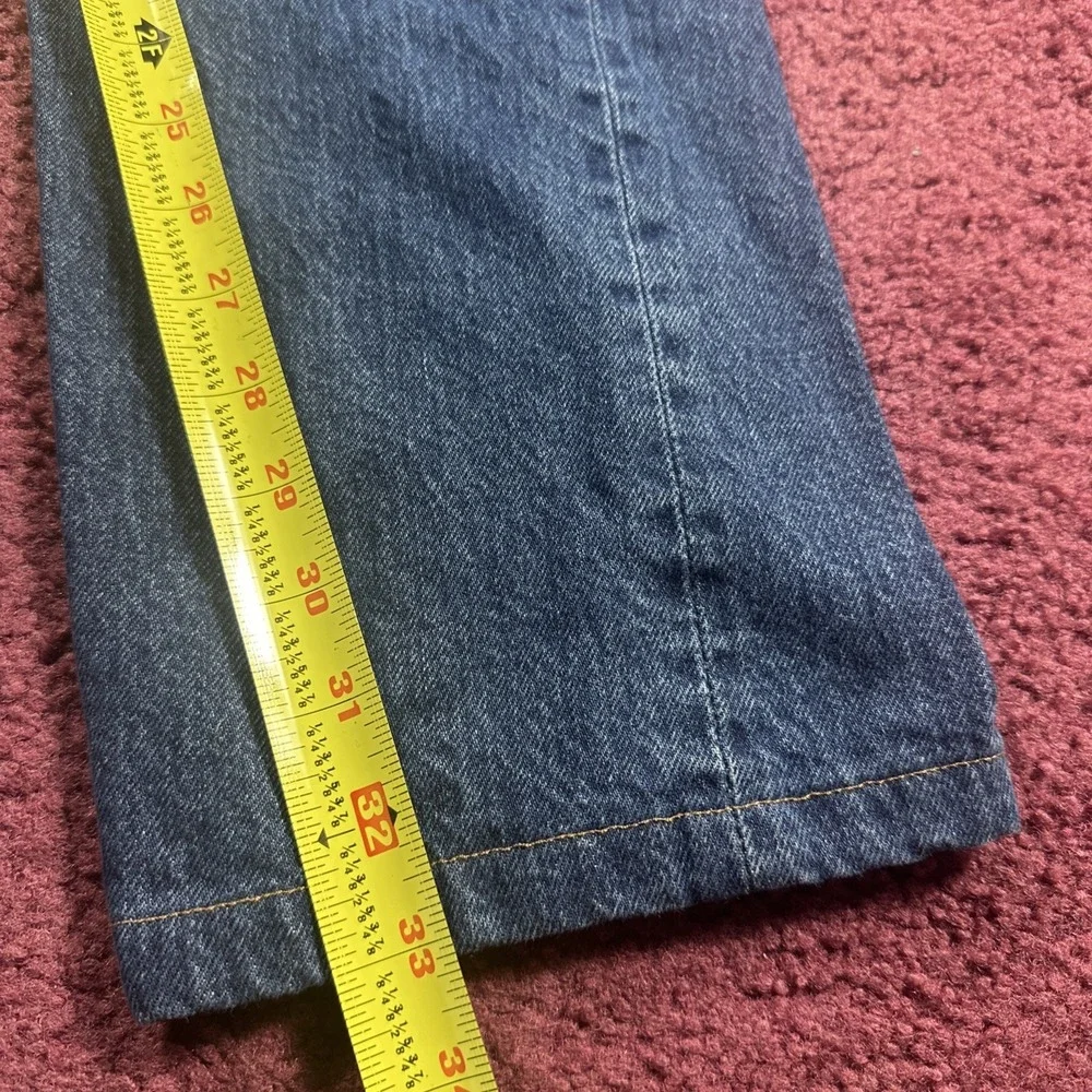 Suitsupply Candiani Denim Jeans Mens Fit 35/33 Blue Italian Button Fly Selvedge